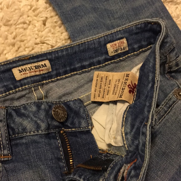 MEKNewYorkSlimBootJeans 26x29" *hemmed seepic8 - Picture 4 of 8